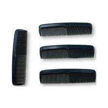 13 cm kraftig fickkam svart 4-pack
