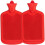 2-pack, 2 liter varmvattenflaskor i naturgummi 1