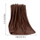 Coperta in flanella 100 cm x 140 cm, gialla 4