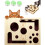 Oak Cat Scratch & Enrichment Box with Balls 1