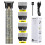 Επαναφορτιζόμενη κουρευτική μηχανή μαλλιών και γενειάδας για άνδρες με φόρτιση 1