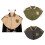 AntiScratch Bird Shoulder Pad High Collar Protective-Green 2