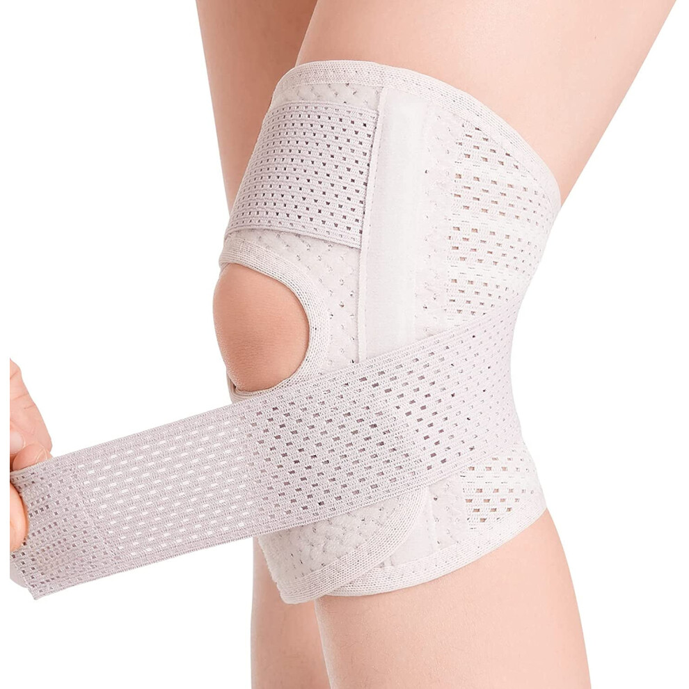 Knee Brace with Side Stabilisers â Breathable & Adjustable