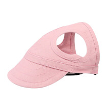 Gorra de béisbol para mascotas con grandes orificios para las orejas, sombrero para el sol ajustable para mascotas.