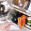 Scatola porta tè e caffè con cassetti trasparenti 5