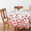Round Polyester Tablecloth 70 x 70 Inch 2