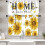 Hjortegardiner i rustik landlig stil, 136x43 cm 2
