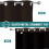 Light Grey Blackout Curtains, Polyester, 2 Panels, 42x63 in 4