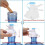 Manuell vanndispenserventil for 5-gallons flasker 5