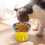 Jacenvly Dog Bed and Ceramic Slow Feeder Bowl for Small 5