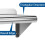 Stainless Steel Floating Shelf 36 x 12 in 5