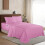 Microfiber Full Sheet Set 4-Pc Light Pink 2