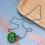 Pendant Fan Pull Chain Ornament Green Grain Ball Style 3