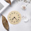 Iron Clock Face Replacement – European Design, 1 Set 4