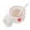 Ceramic Salt Jar with Lid 8.5 x 8.5 x 7 cm 5