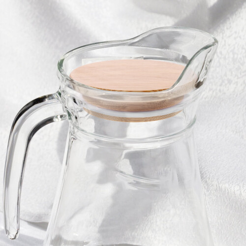 Bambusdeckel für Glaswasserkrug, 8,5 cm 2
