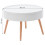 Table basse ronde avec rangement, 60 cm 5