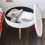 Table basse ronde avec rangement, 60 cm 6