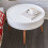 Table basse ronde avec rangement, 60 cm 7