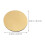 Stainless Steel Gold Coasters 6 Pack 2
