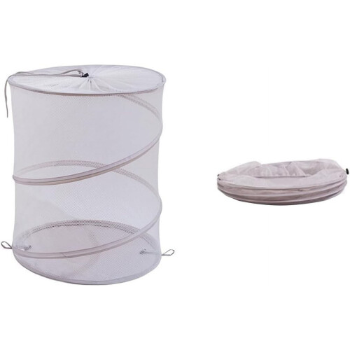 Πτυσσόμενο καλάθι πλυντηρίου Tanjnj mesh 115L 1