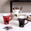Ceramic Chocolate Fondue Cup with Fork, 130ml 2