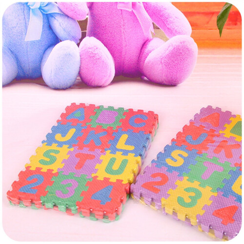Foam Alphabet & Number Puzzle Mat 36 pcs 2