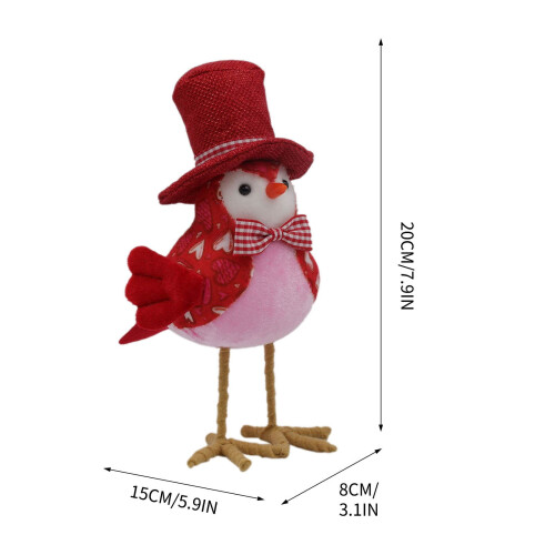 Valentijnskabouterornament – Polyester, 20x15x8cm 2