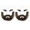 2Ensembles Barbe Et Cosplay Multicolores En 1