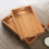 Wooden Serving Tray – Rustic Round or Square Farmhouse 4