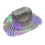 LED Cowboy Hat Wool Felt Unisex 9 Colours 5