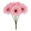 Artificial Gerbera Daisy Bouquet 12.2 in Rustic Style 2