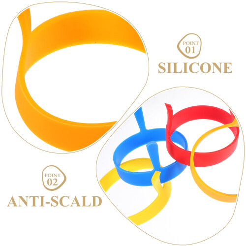 Silikon-Eierringform, rund, 7,5 cm 1