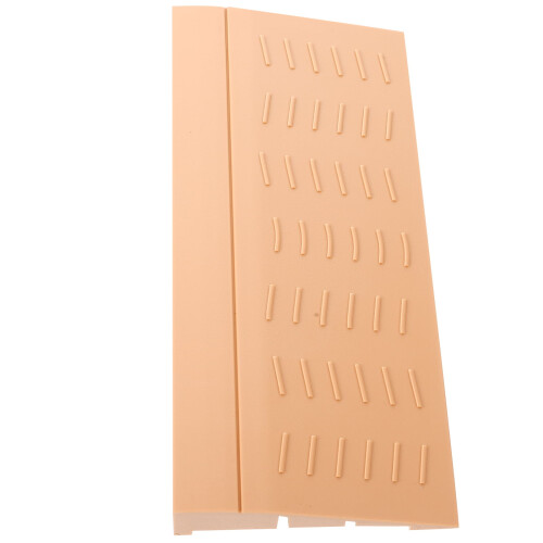 Portable wheelchair ramp threshold strip for office