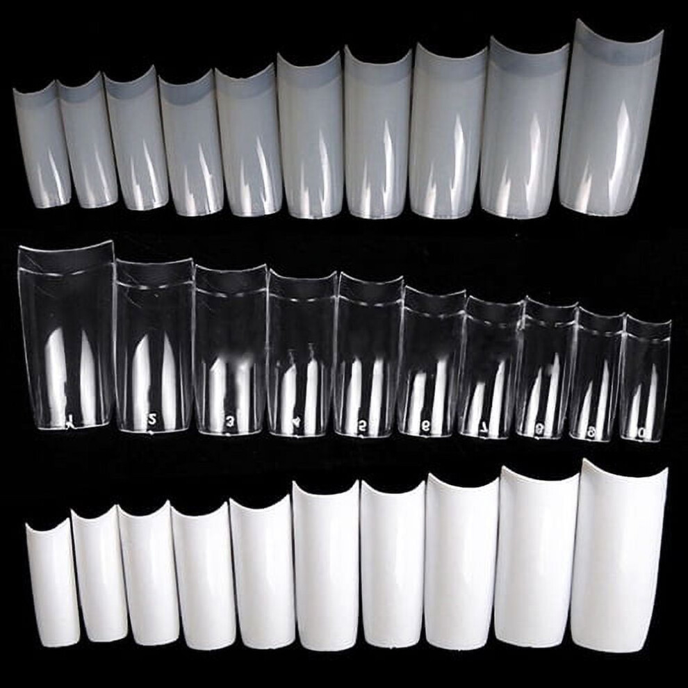 Artificial French Nails Half Tips 500PCS