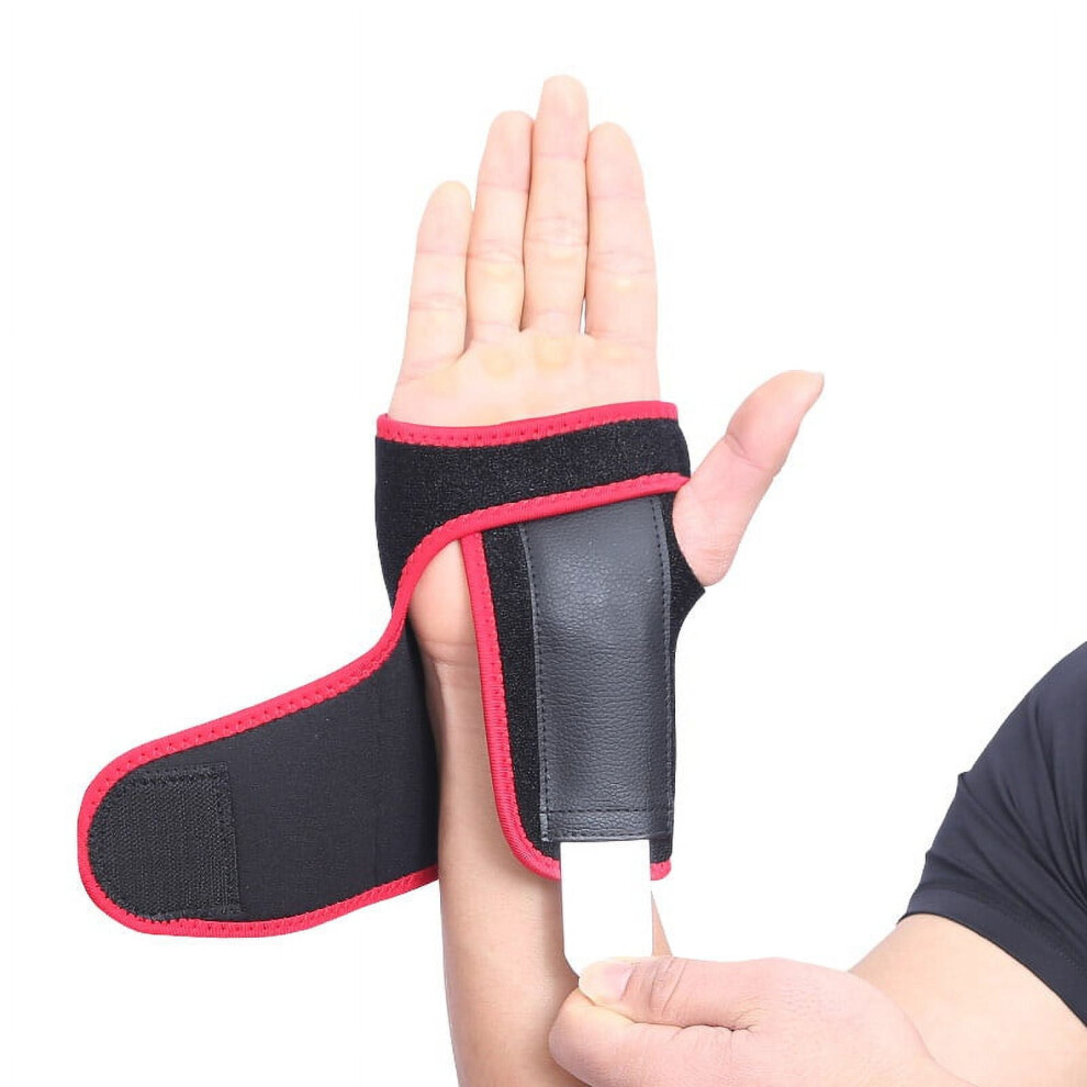 Black Wrist Support Brace For Carpal Tunnel And Arthritis