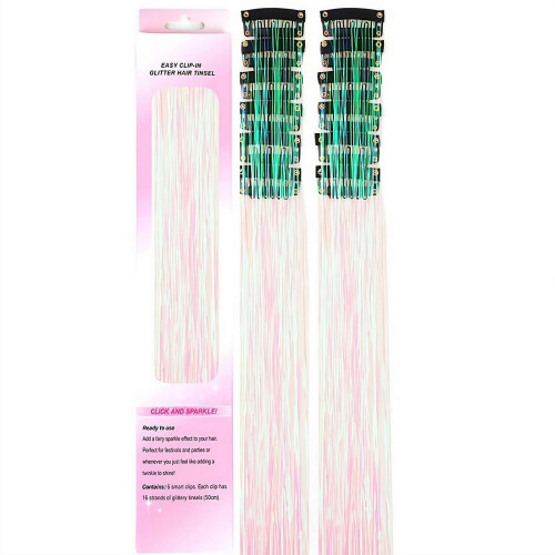 Glitterhårspännen - 12 st