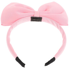 Roze strik haarband voor dames – brede modieuze haarband