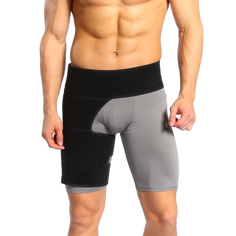 Hip and Groin Compression Support Brace