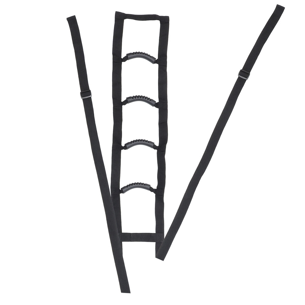 Black Bed Ladder Assist Strap For Elderly Â 225Cm