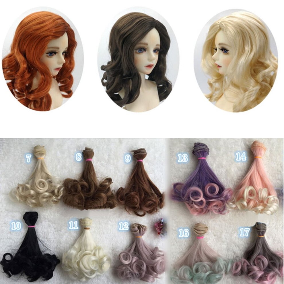 Ludlz Mini Braids Wig for BJD Dolls â High-Temperature