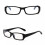 Rechteckige, leichte Lesebrille mit Blaulichtfilter 1
