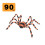Halloween Spider Decorations Colorful Hairy Spiders with 3
