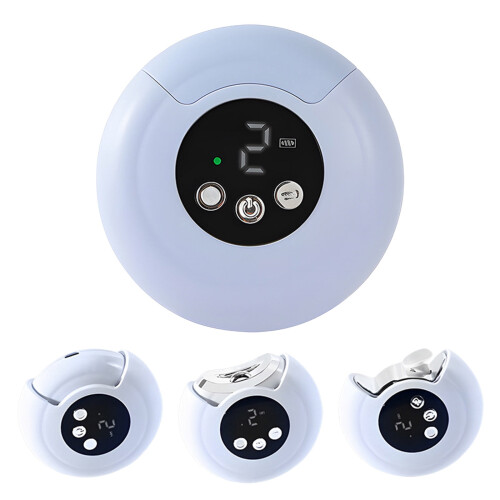 Electric Nail Clipper for Seniors with3Speeds LED Light