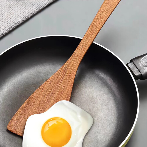 Wooden Spatula Cooking Tool with Handle 2