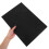 OUNONA 2pcs Black PP Yard Signs 37x26cm 5