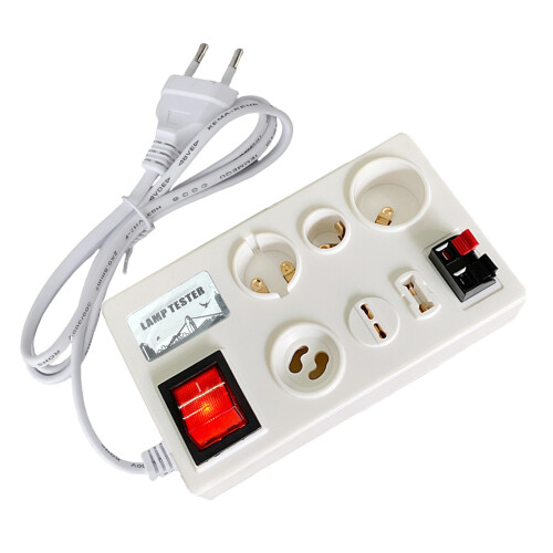Mehrzweck-LED-Lichttester unterstützt E27 B22 E14/GU10-Sockel