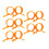 10-Piece Ring-Shaped Citrus Peeler Set 4