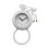 Shower Timer Clock with Rope – Waterproof, White, 12 cm 2