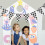 Checkered Flag Banner Racing Party Decoration – 2 Sets 2